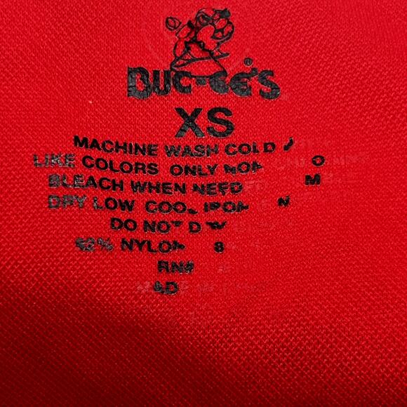 Buc-ee's Womens One-Piece Swimsuit Red w/ Beaver Logo size XS - Picture 4 of 6